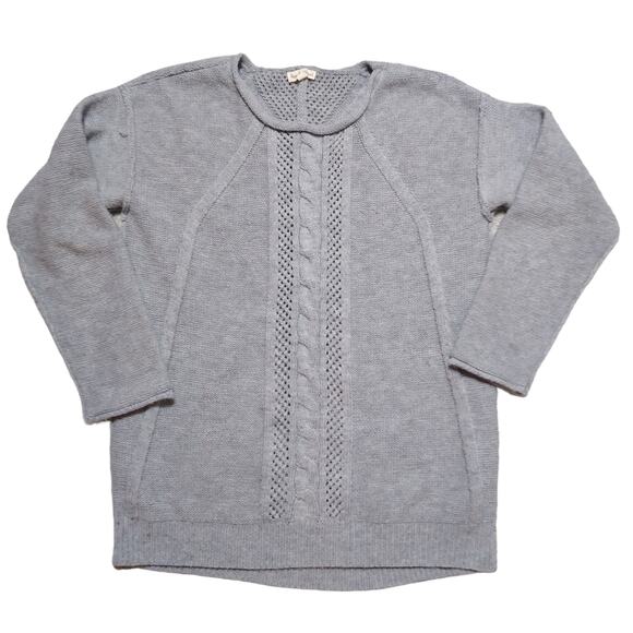 Hem & Thread Size M Gray Sweater - Picture 1 of 6